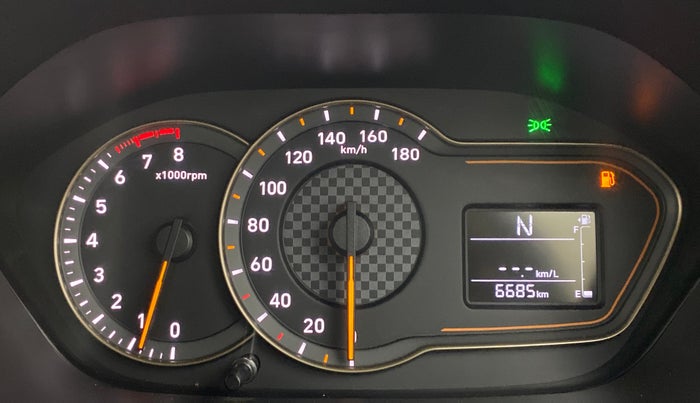 2019 Hyundai NEW SANTRO 1.1 SPORTS AMT, Petrol, Automatic, 7,234 km, Odometer Image