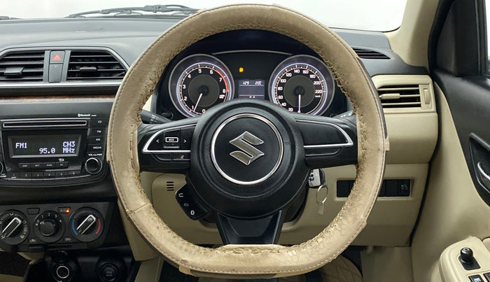 2018 Maruti Dzire VXI AMT, Petrol, Automatic, 14,925 km, Steering Wheel Close Up