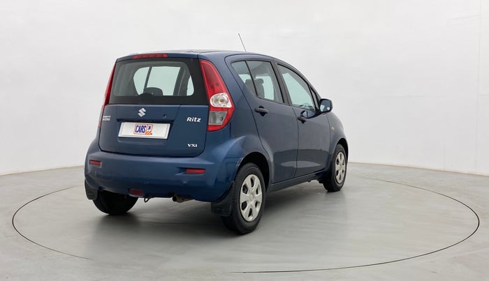 2011 Maruti Ritz VXI, Petrol, Manual, 84,118 km, Right Back Diagonal