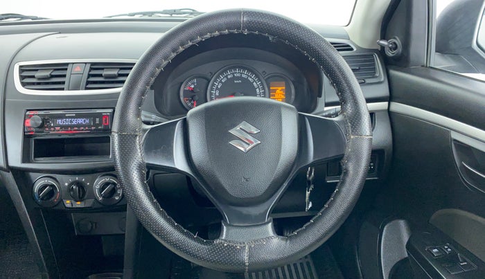 2016 Maruti Swift LXI D, Petrol, Manual, 5,634 km, Steering Wheel Close Up