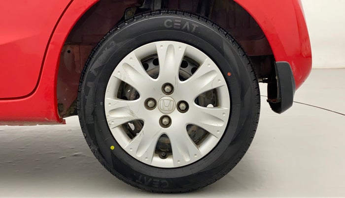 2013 Honda Brio S MT, Petrol, Manual, 66,653 km, Left Rear Wheel
