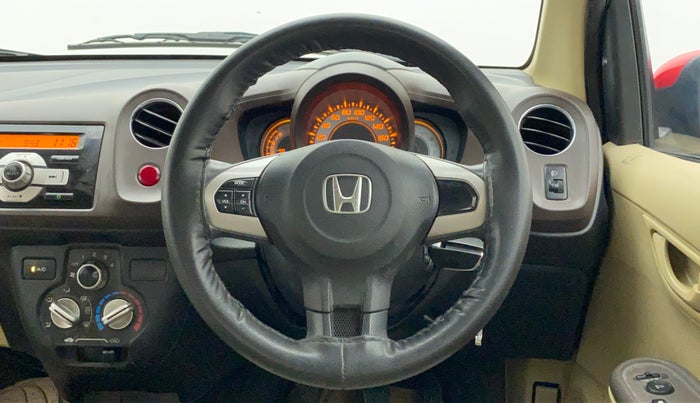 2013 Honda Brio S MT, Petrol, Manual, 66,653 km, Steering Wheel Close Up