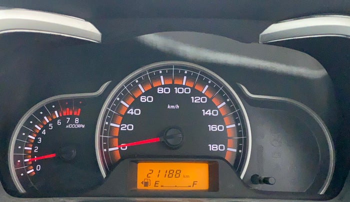 2017 Maruti Alto K10 VXI P, Petrol, Manual, 21,286 km, Odometer Image
