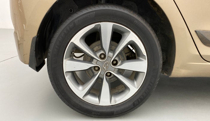2014 Hyundai Elite i20 ASTA 1.2, Petrol, Manual, 75,552 km, Right Rear Wheel