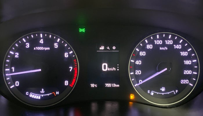 2014 Hyundai Elite i20 ASTA 1.2, Petrol, Manual, 75,552 km, Odometer Image