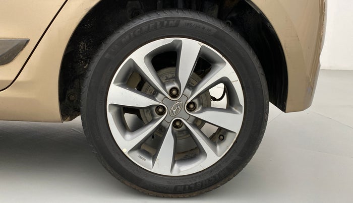 2014 Hyundai Elite i20 ASTA 1.2, Petrol, Manual, 75,552 km, Left Rear Wheel