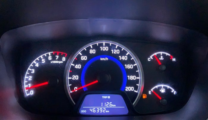 2019 Hyundai Grand i10 MAGNA 1.2 KAPPA VTVT CNG, CNG, Manual, 46,392 km, Odometer Image