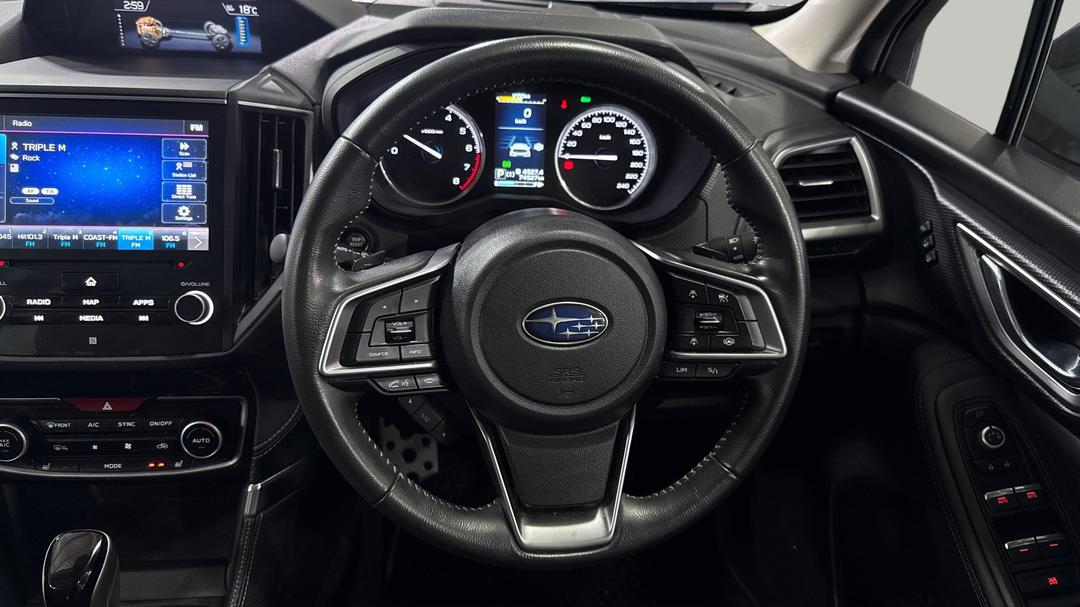 2022 Subaru Forester Hybrid S (AWD), Automatic, 74527 km, Steering Wheel Close-up