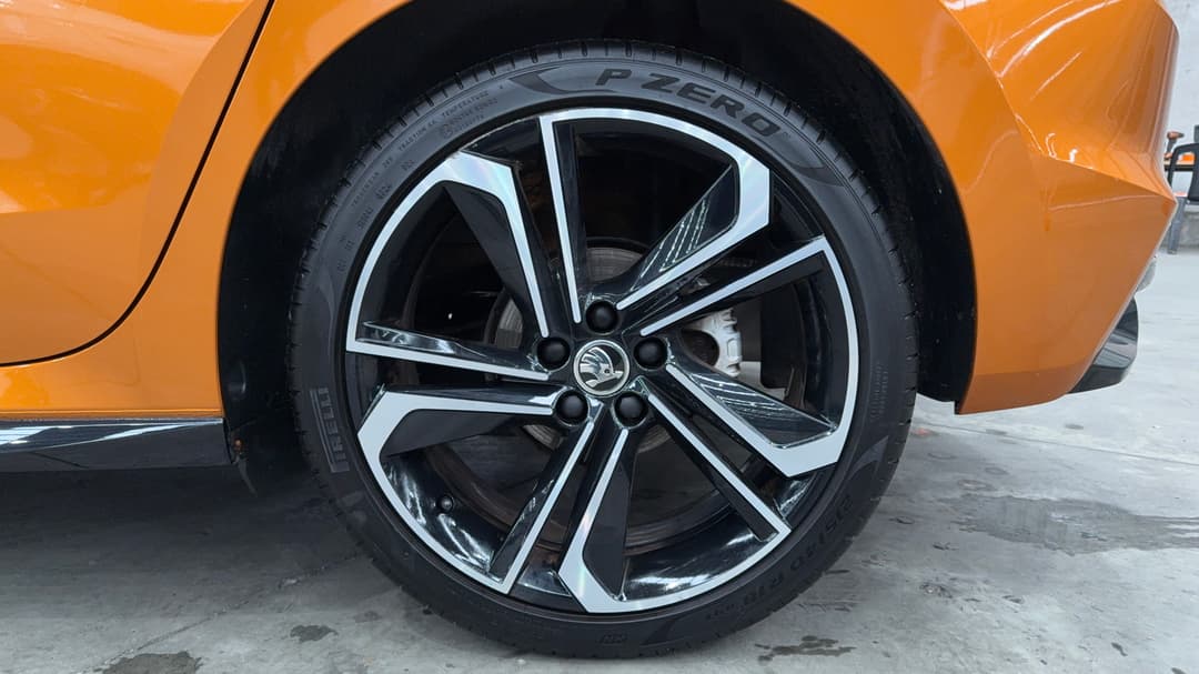 2022 SKODA Fabia 110tsi Monte Carlo Edition 150, Automatic, 42488 km, Left Rear Wheel