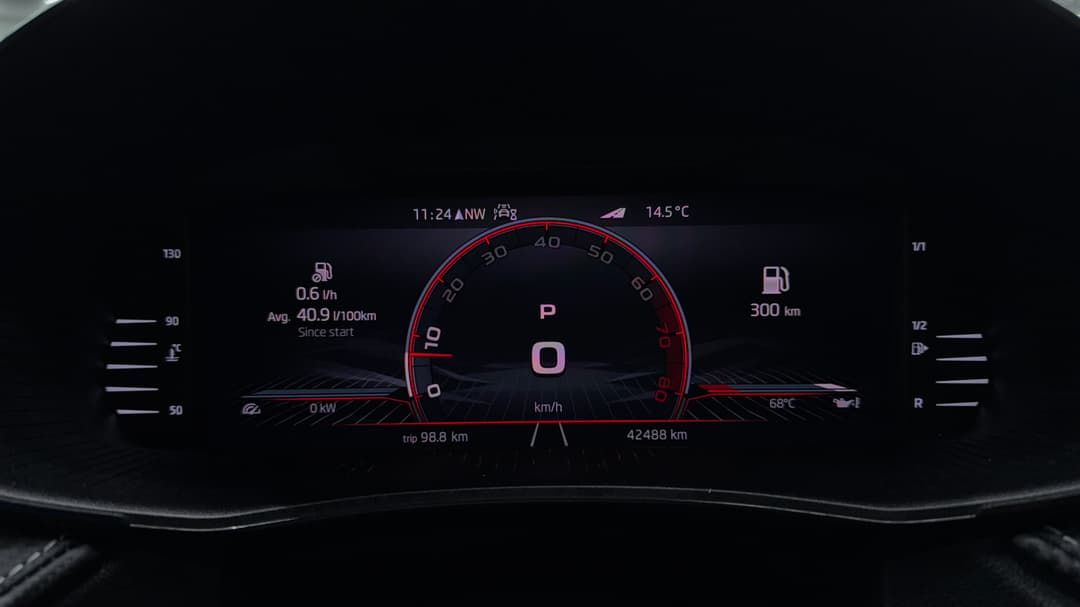 2022 SKODA Fabia 110tsi Monte Carlo Edition 150, Automatic, 42488 km, Odometer View