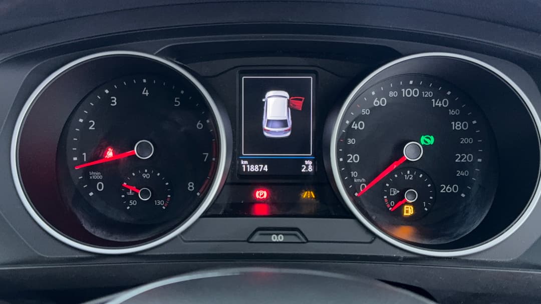 2018 Volkswagen Tiguan 162 Tsi Highline, Automatic, 118874 km, Odometer View