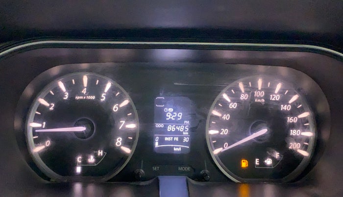 2014 Tata Zest XT RT, Petrol, Manual, 86,483 km, Odometer Image