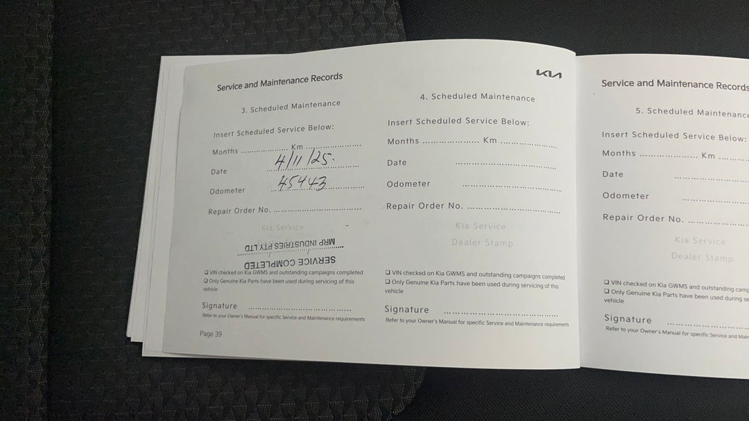 2024 Kia Sportage S (awd), Automatic, 46936 km, Service History