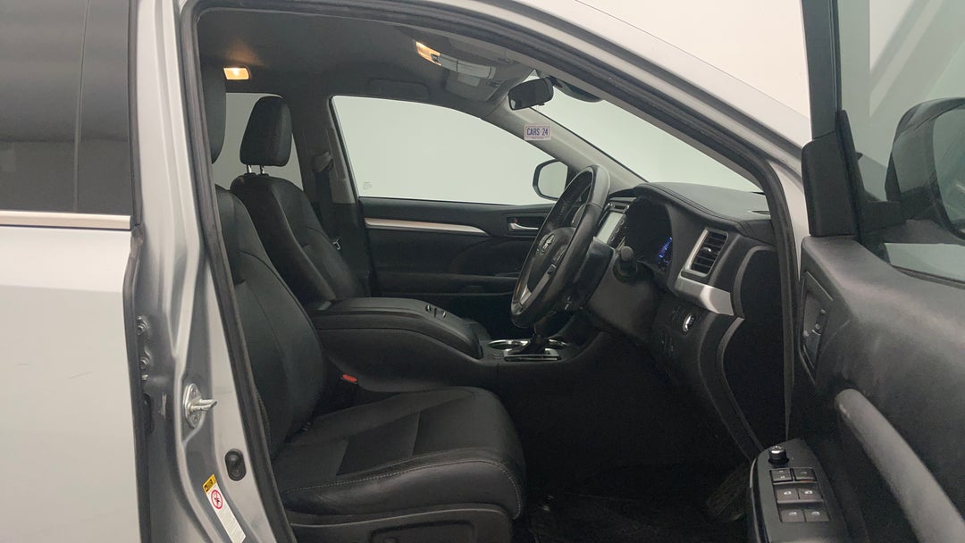 Right Side Front Door Cabin View