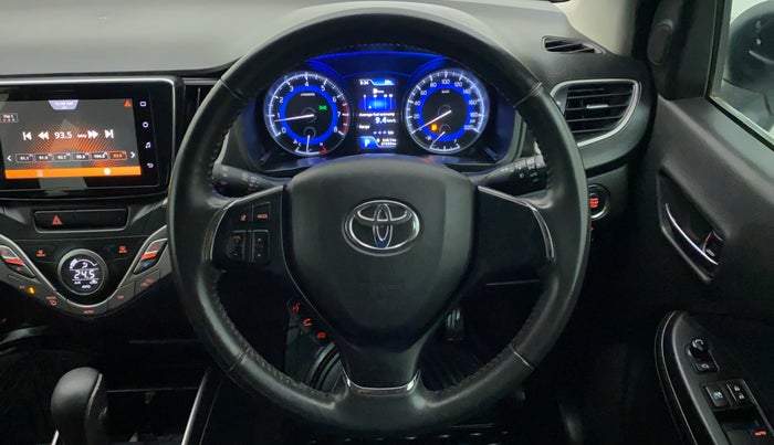 2019 Toyota Glanza V CVT, Petrol, Automatic, 27,730 km, Steering Wheel Close Up