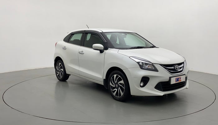 2019 Toyota Glanza V CVT, Petrol, Automatic, 27,730 km, Right Front Diagonal