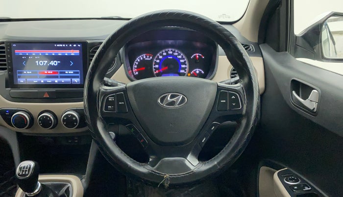 2016 Hyundai Grand i10 ASTA 1.2 KAPPA VTVT, Petrol, Manual, 72,561 km, Steering Wheel Close Up
