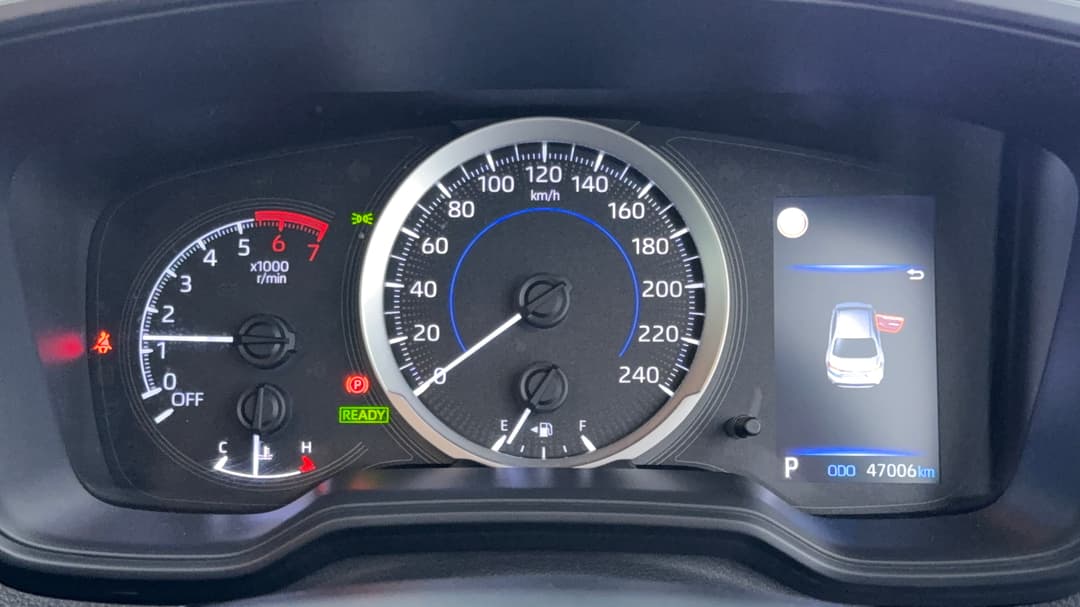 2021 Toyota Corolla Ascent Sport Hybrid, Automatic, 47006 km, Odometer View