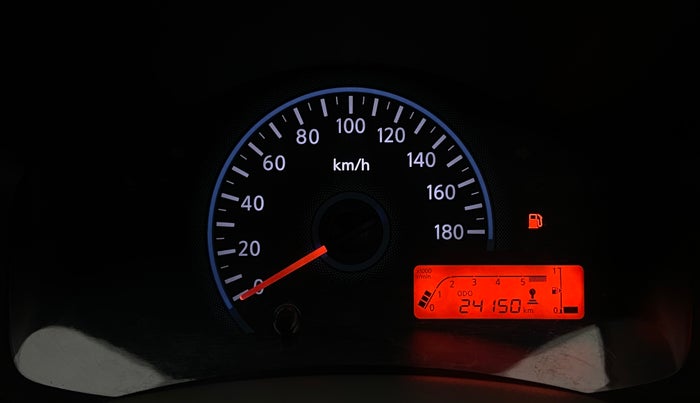 2017 Datsun Redi Go T (O), Petrol, Manual, 24,193 km, Odometer Image