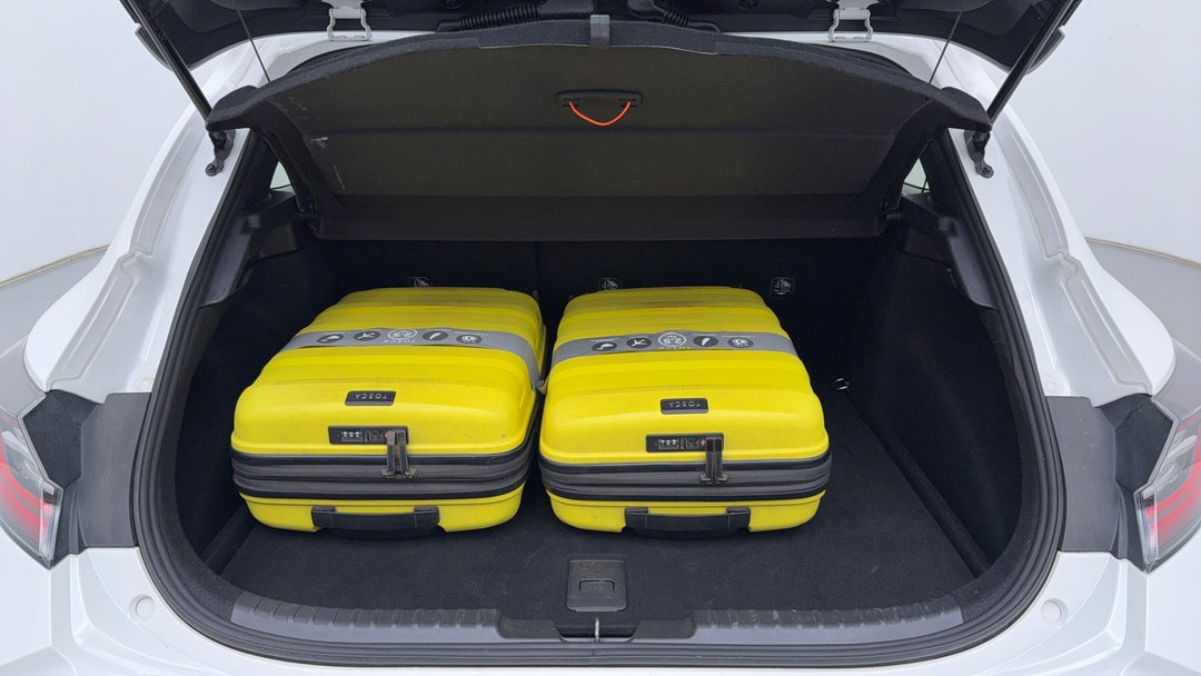 Boot Inside View with Luggage