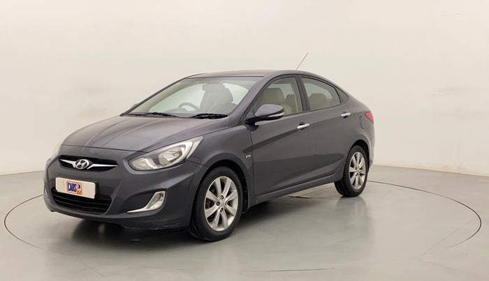 2011 Hyundai Verna FLUIDIC 1.6 VTVT SX OPT AT, Petrol, Automatic, 94,872 km, Left Front Diagonal