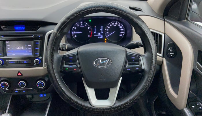 2017 Hyundai Creta 1.6 E + VTVT, Petrol, Manual, 26,916 km, Steering Wheel Close Up