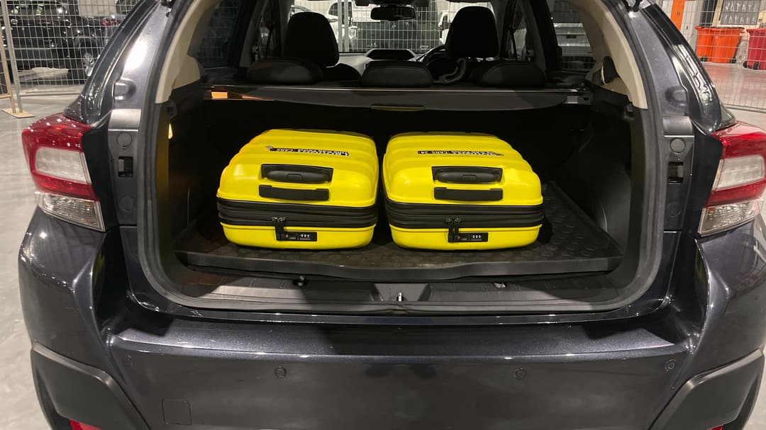 2017 Subaru XV 2.0i-s, Automatic, 134307 km, Boot Inside View with Luggage