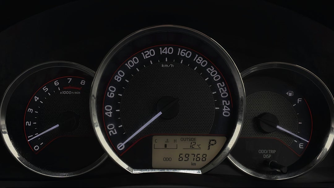 2013 Toyota Corolla Ascent Sport, Automatic, 69768 km, Odometer View