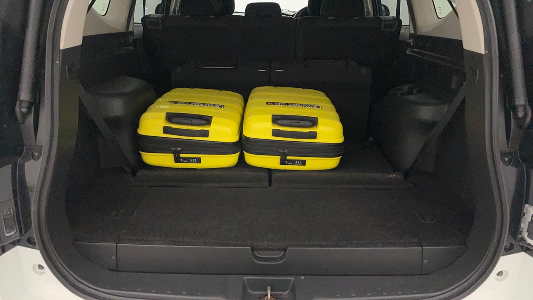 Boot Inside View with Luggage