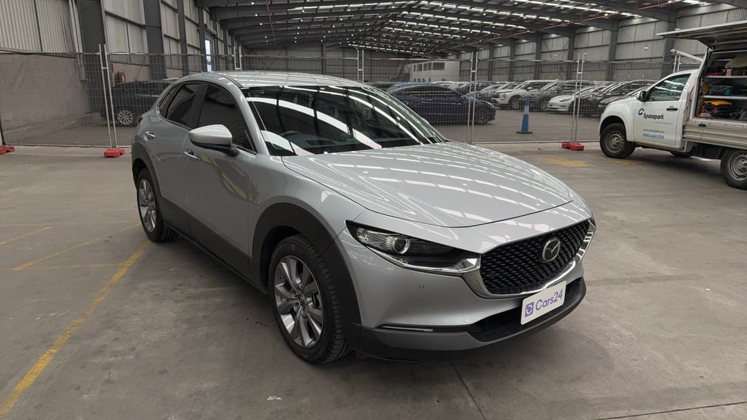 2021 Mazda CX-30 G20 Evolve (FWD), Automatic, 33543 km, Right Front Diagonal (45- Degree) View