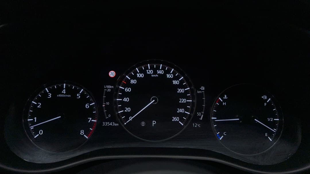 2021 Mazda CX-30 G20 Evolve (FWD), Automatic, 33543 km, Odometer View