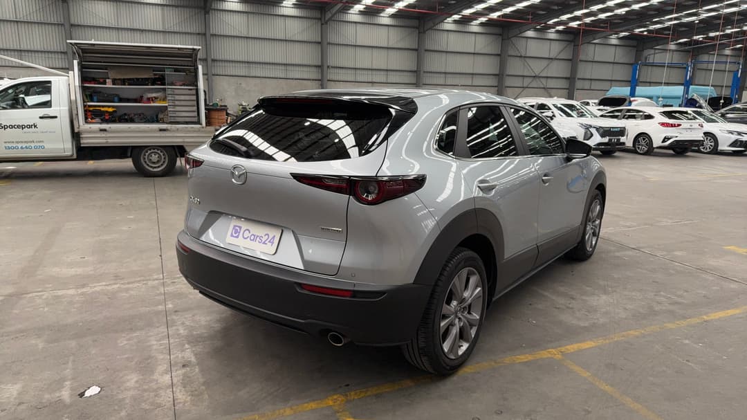 2021 Mazda CX-30 G20 Evolve (FWD), Automatic, 33543 km, Right Back Diagonal (45- Degree) View