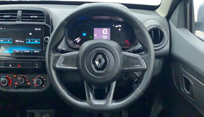 2021 Renault Kwid RXT 1.0 AMT (O), Petrol, Automatic, 17,453 km, Steering Wheel Close Up