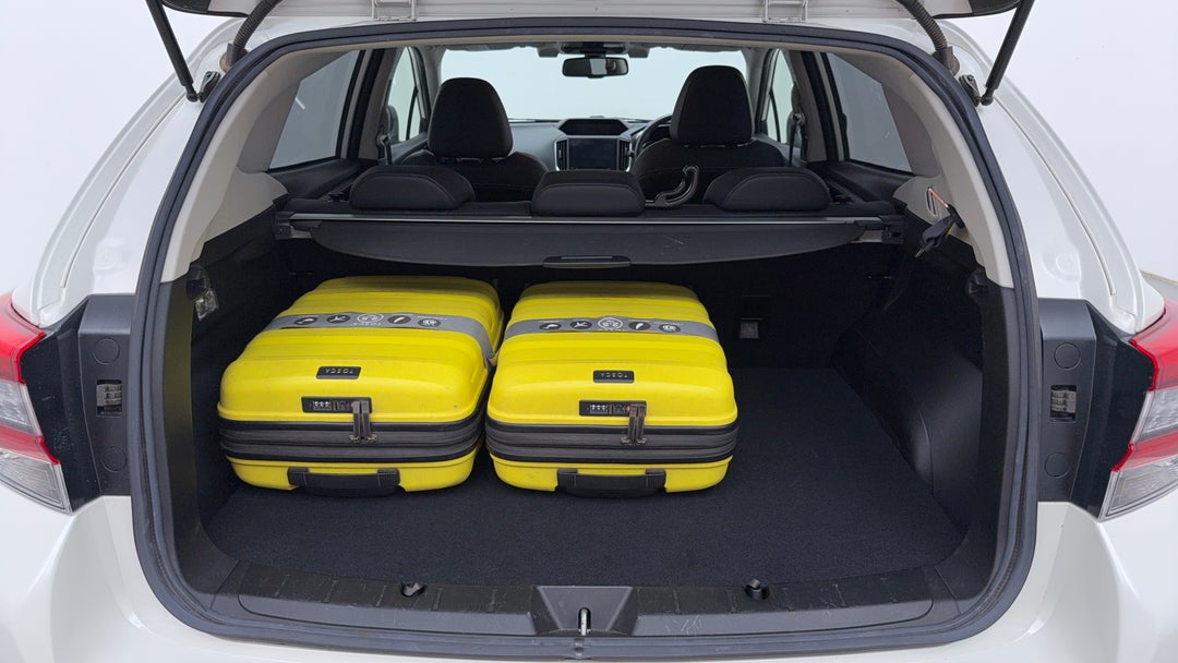 Boot Inside View with Luggage