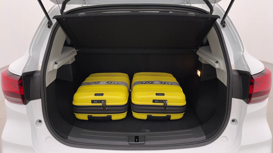 Boot Inside View with Luggage