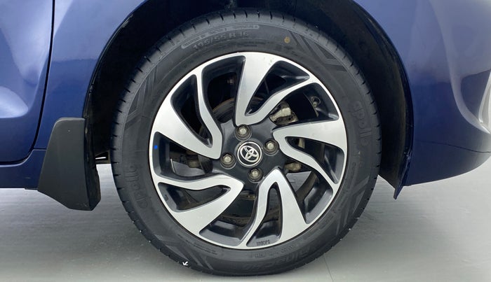 2019 Toyota Glanza V CVT, Petrol, Automatic, 25,560 km, Right Front Wheel