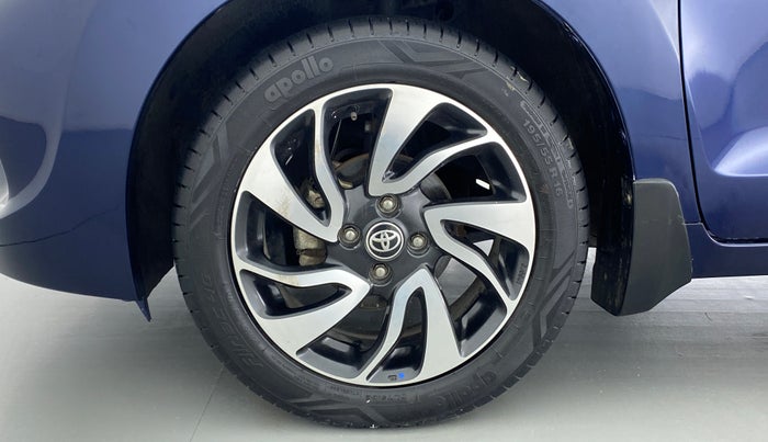 2019 Toyota Glanza V CVT, Petrol, Automatic, 25,560 km, Left Front Wheel