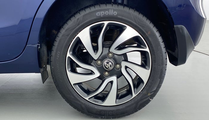 2019 Toyota Glanza V CVT, Petrol, Automatic, 25,560 km, Left Rear Wheel