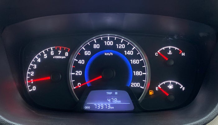 2014 Hyundai Grand i10 MAGNA 1.2 KAPPA VTVT, Petrol, Manual, 73,989 km, Odometer View