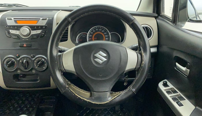 2016 Maruti Wagon R 1.0 VXI, Petrol, Manual, 45,727 km, Steering Wheel Close Up