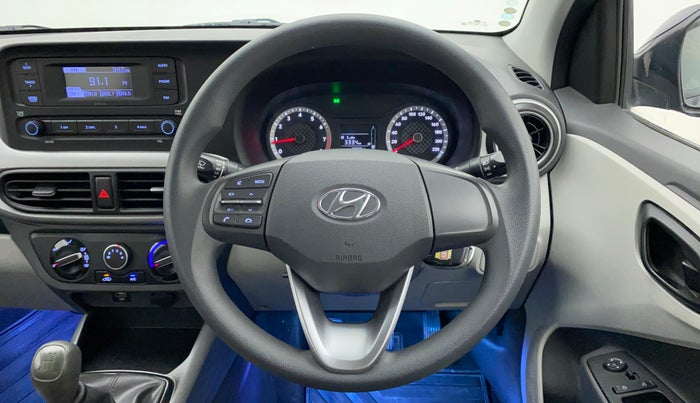 2021 Hyundai GRAND I10 NIOS MAGNA 1.2 KAPPA VTVT, Petrol, Manual, 28,891 km, Steering Wheel Close Up