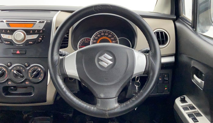 2014 Maruti Wagon R 1.0 VXI, Petrol, Manual, 44,776 km, Steering Wheel Close Up