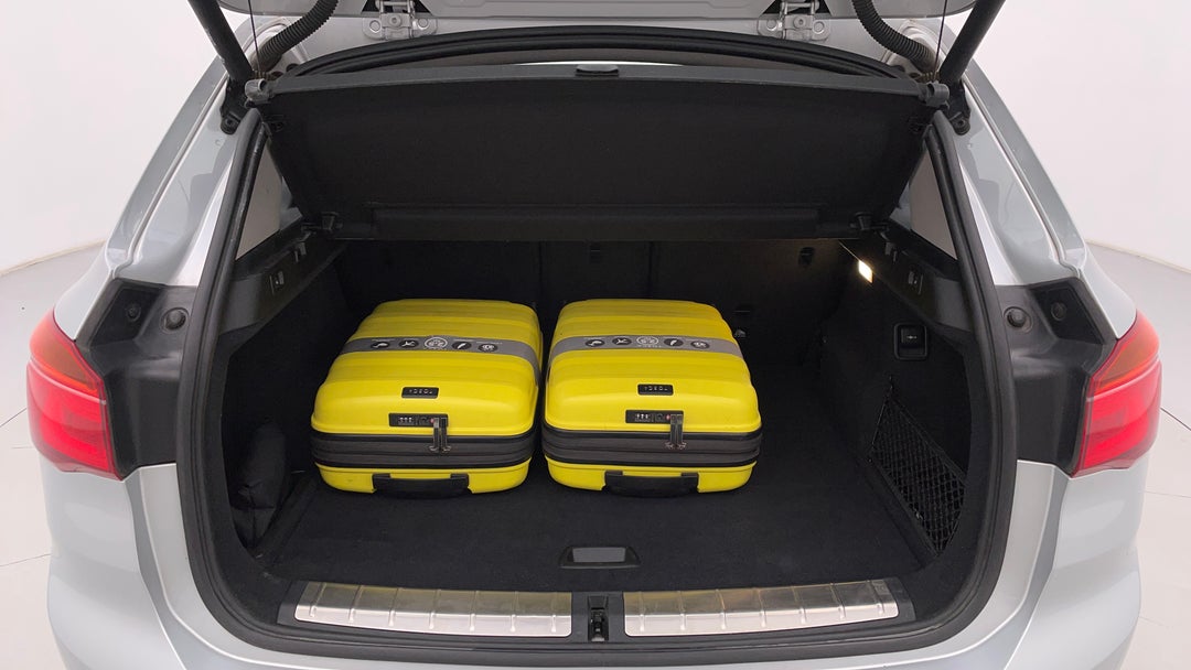 Boot Inside View with Luggage