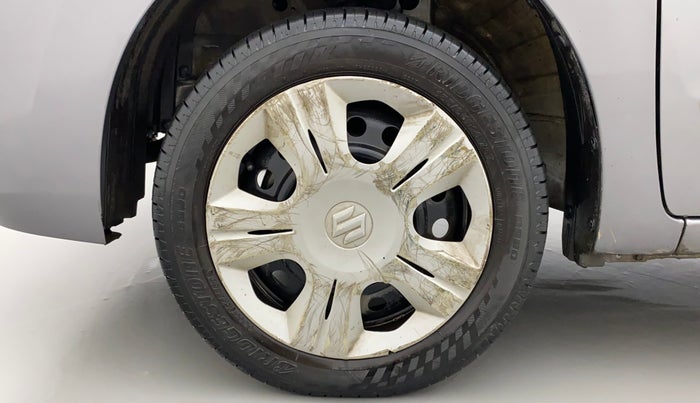 2015 Maruti Wagon R 1.0 VXI, Petrol, Manual, 79,336 km, Left Front Wheel