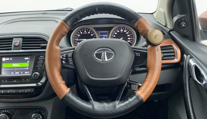 2017 Tata TIGOR XZ (O) PETROL, Petrol, Manual, 49,038 km, Steering Wheel Close Up
