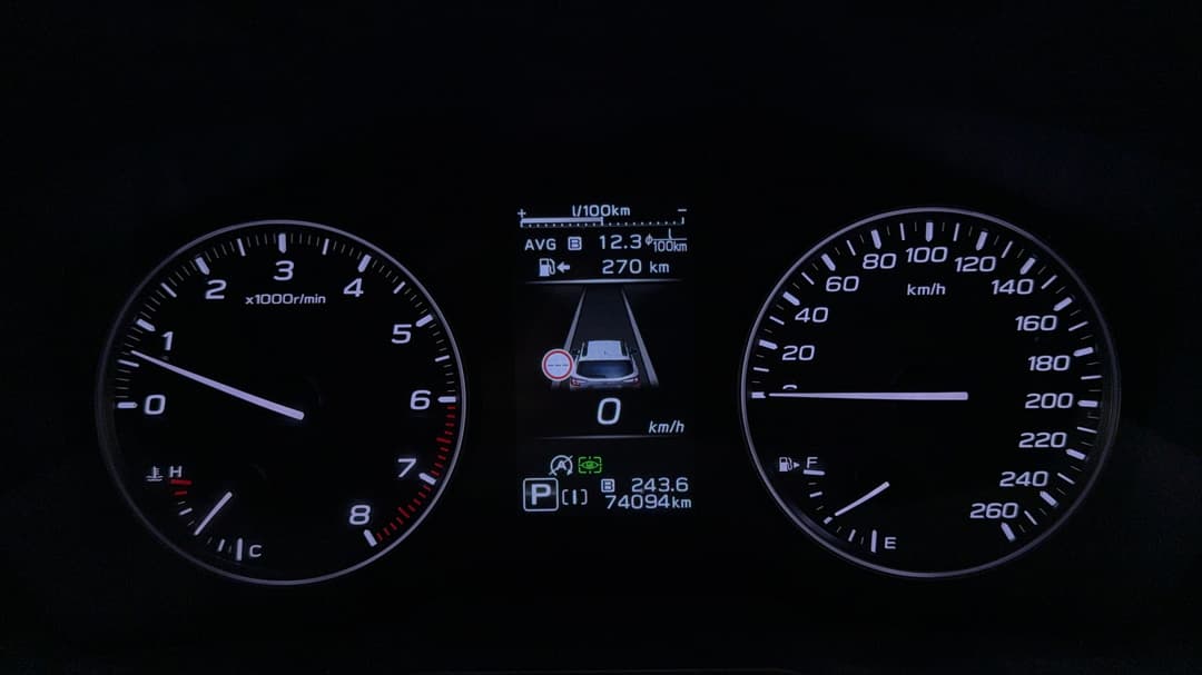 2022 Subaru Outback AWD, Automatic, 74094 km, Odometer View