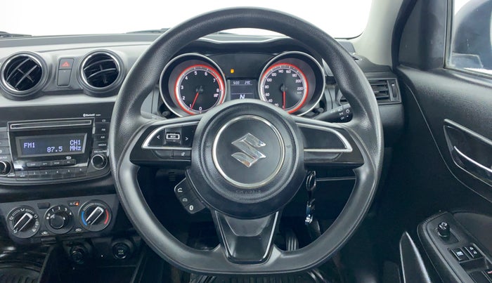 2018 Maruti Swift VXI AMT D, Petrol, Automatic, 34,564 km, Steering Wheel Close Up