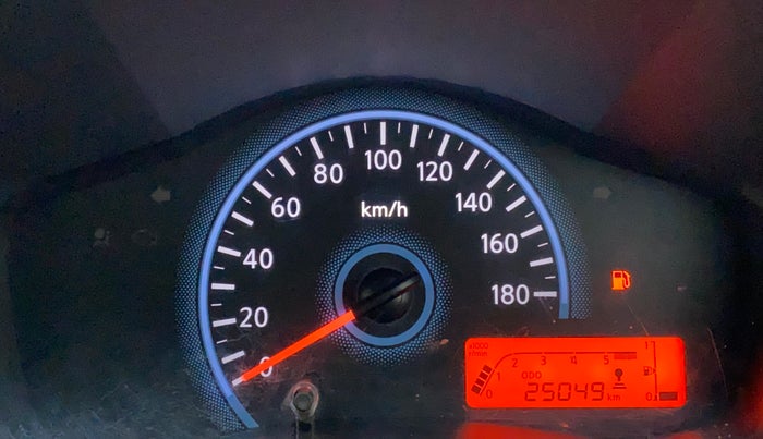 2018 Datsun Redi Go A, Petrol, Manual, 25,048 km, Odometer Image