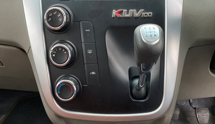 2016 Mahindra Kuv100 K8 D 6 STR, Diesel, Manual, 46,961 km, Gear Lever