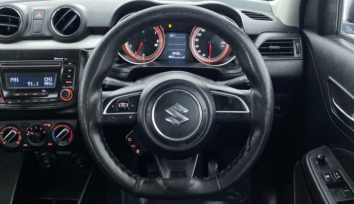 2019 Maruti Swift VXI D, Petrol, Manual, 18,525 km, Steering Wheel Close Up
